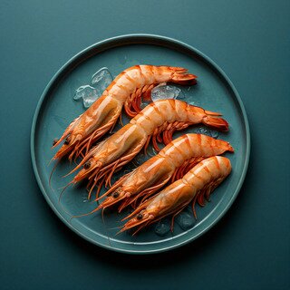 Calibre 26/30, pelados y desvenados. Listos para saltear, gratinar o preparar en curry. Frescura de exportación.